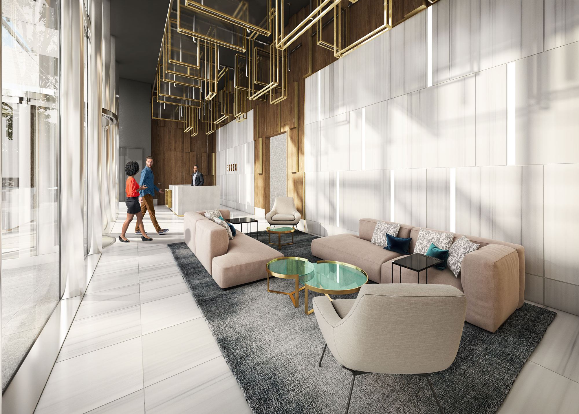 Essex on the Park lounge