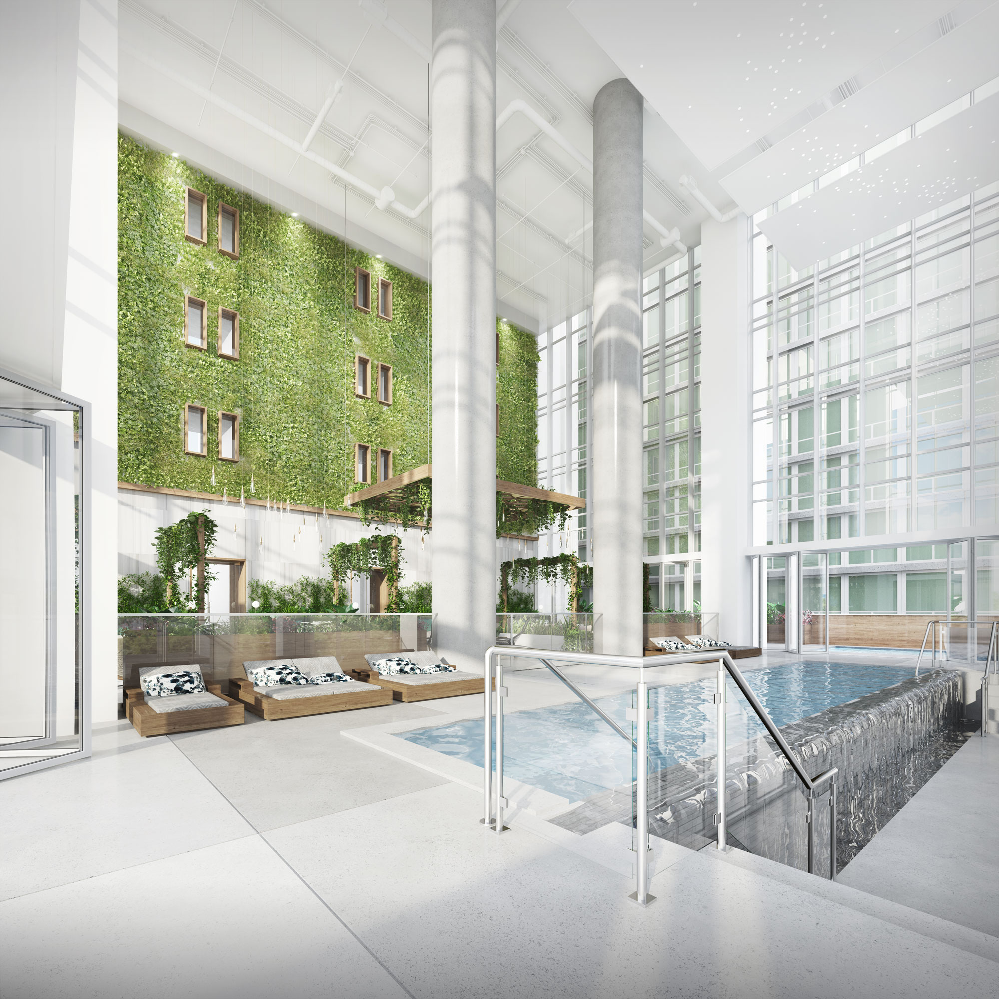 Essex on the Park indoor pool